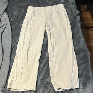 J Jill linen stretch pants woman’s size 12